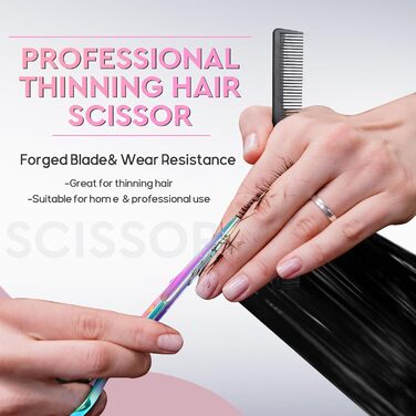 Набір професійних перукарських ножиць JASON - 6.5' (для перукарів та початківців)