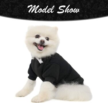 KOOLTAIL: Теплий пуховик з капюшоном для собак - чорний, з отвором для повідка та кишенею, для маленьких, середніх та великих собак, Small/Medium (упаковка 1)