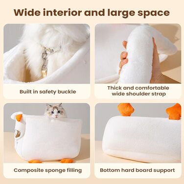 Рюкзак-переноска для тварин Anima Design: м'який, теплий, з ременем, для цуценят, подорожей, прогулянок та холодної погоди