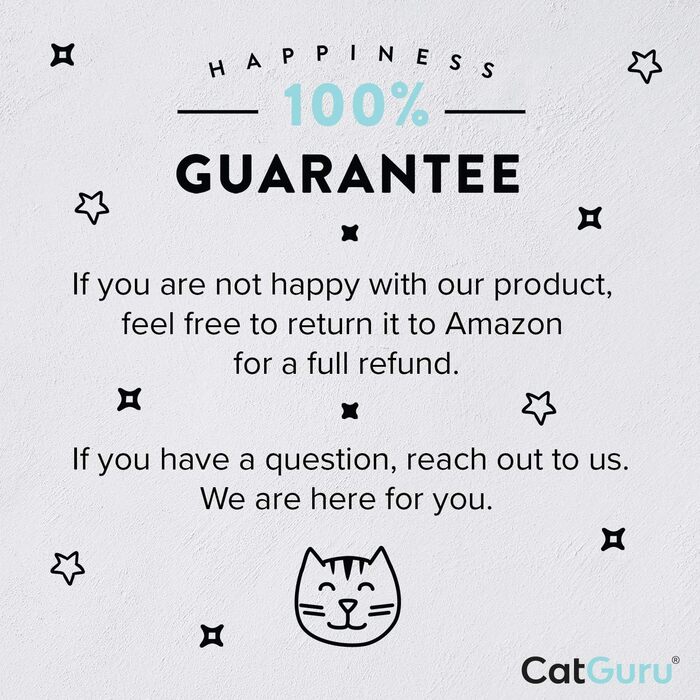 Лопатка для котячого туалету CatGuru Jumbo, глибока, з довгою ручкою, швидке просіювання, сірий колір