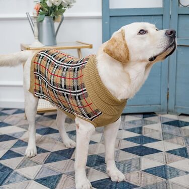 Пуловери для собак PUPTECK: теплі, класичні, з візерунком для великих, середніх та маленьких собак