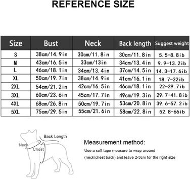 Зимовий одяг для собак, водонепроникний, з регульованою шлейкою, тепла куртка з флісу з світловідбиваючими смугами для великих та середніх собак, коричневий, розмір S