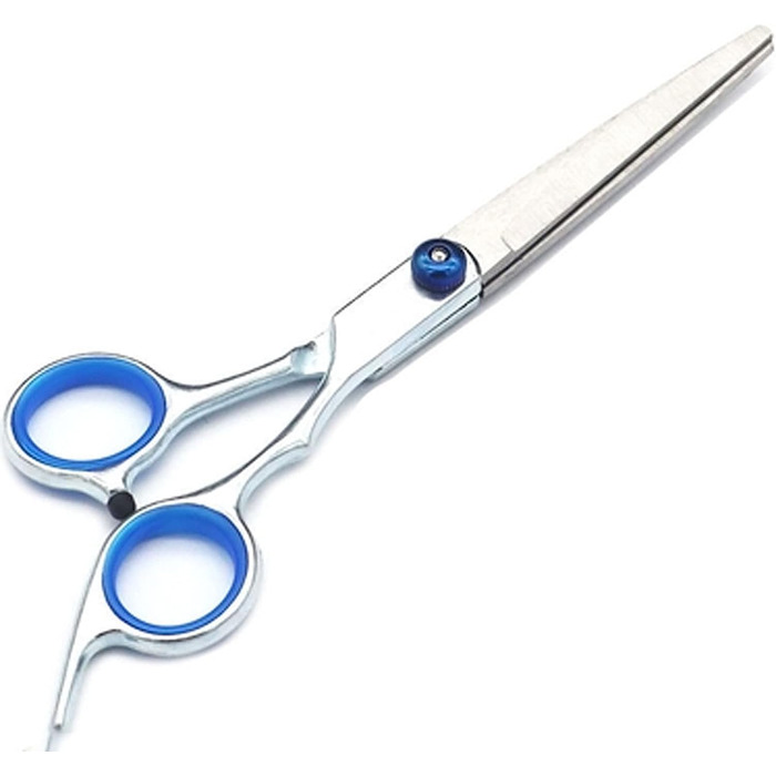 Набір ножиць для грумінгу собак: нержавіюча сталь, прямі, витончені та зігнуті ножиці для догляду за шерстю