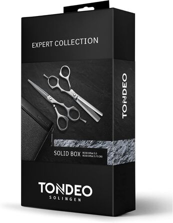 Набір професійних перукарських ножиць Tondeo EXPERT COLLECTION BOX SOLID Offset 5.5 дюймів - початковий набір
