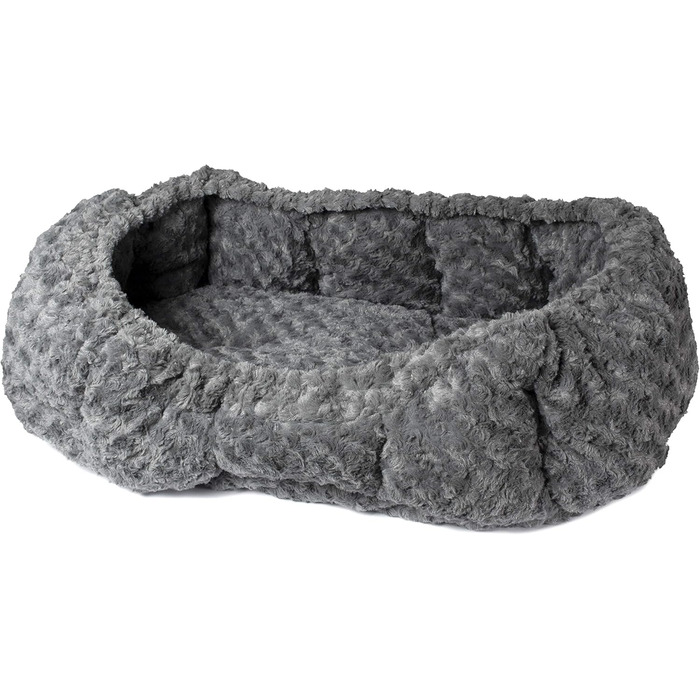 Карлі Лежак для тварин Cuddly сірий, чохол, для Domus 95 см, 98x19x9 см