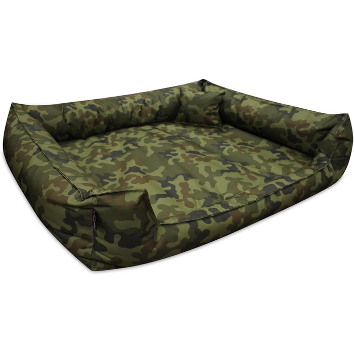 Ортопедичне ліжко для собак Tierlando® Goofy XL-XXXL: комфорт та підтримка для великих собак. Розмір 90x75 см, знімний водонепроникний чохол з поліестеру, ідеально для собак з проблемами суглобів.