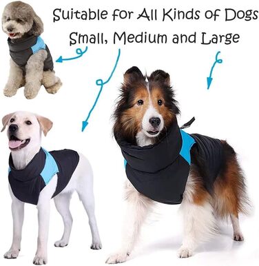 Водонепроникний зимовий пуховик для собак, теплий дощовик для маленьких та середніх собак (Рожевий, 5XL)