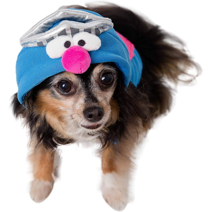 Костюм для собак Super Grover від Pet Krewe – ідеальний для маленьких, середніх, великих та екстра-великих собак. Підходить для Хелловіну, вечірок, фотосесій та як подарунок для собаколюбів