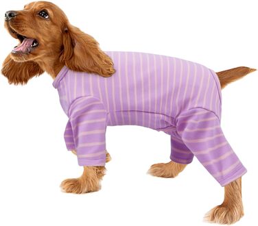 Теплий флісовий пуловер для собак, зимовий одяг для собак (Lila, L) L Lila