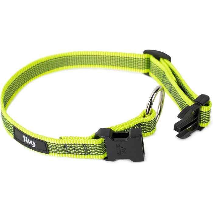 Нашийник для собак JULIUS K-9 200HA-K-2015 серії Color & Gray, чорно-сірий, регульований, 50 мм, 49-70 см, з надійним закриттям та логотипом, 1 шт.
