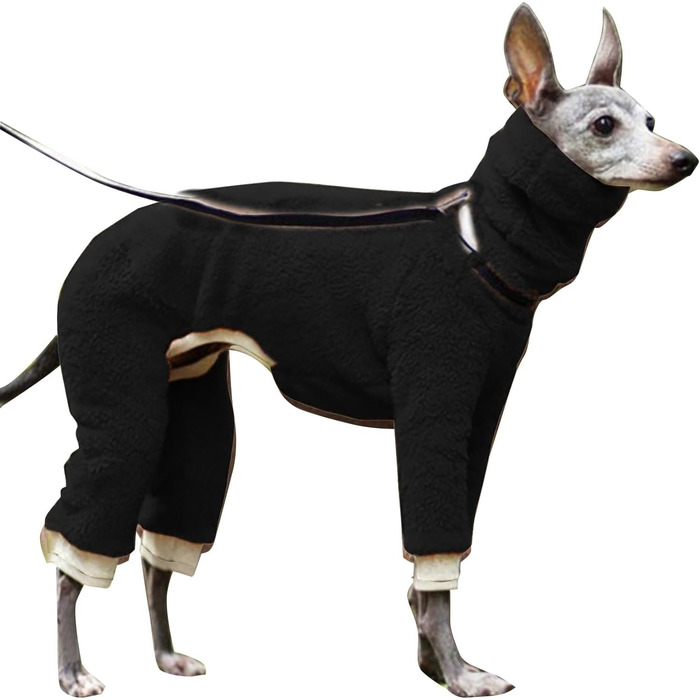 Комбінезон для собак на флісовій підкладці, теплий, для Віппетів та Німецьких Вундерхундів, теплий одяг для сну, розмір XXL