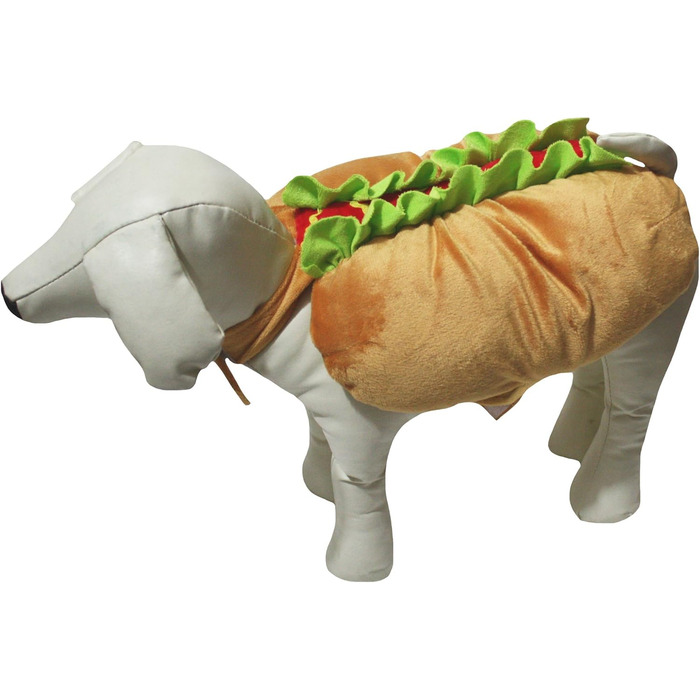 Костюм для собак - гарячий дог, теплий і м'який, ідеальний для вашого улюбленця