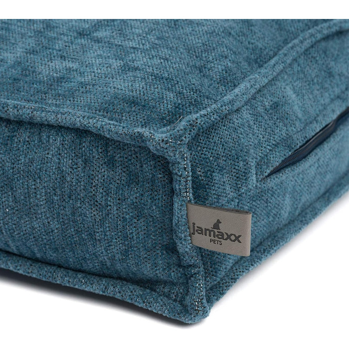 JAMAXX Преміум подушка для собак ортопедична, 120x90 см, блакитний