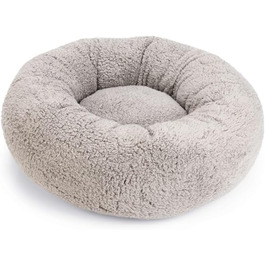 Ортопедичне ліжко для собак Beeztees Jaxx сірого кольору, 50 x 50 x 20 см