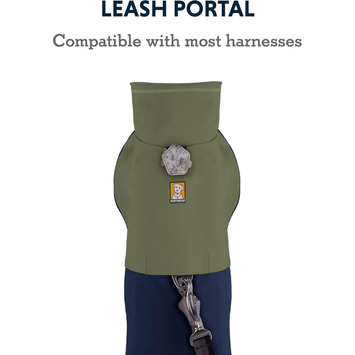 Дощовик для собак Ruffwear Sun Shower X-Large, великий розмір, синій, водонепроникний, легкий, всепогодний