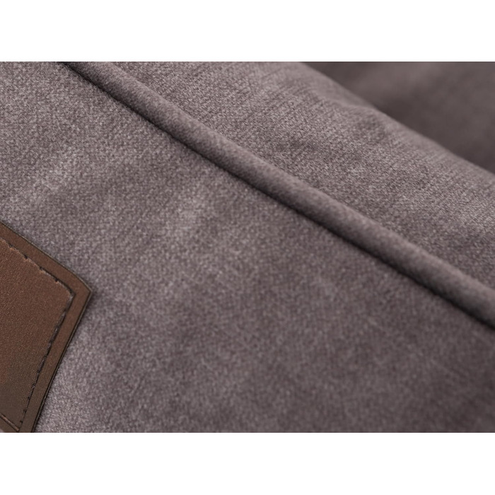 Ліжко для собак Joker Gesteppt: зручне та легке в догляді, розмір L (106x80 см) / XL (132x106 см), колір: коричневий