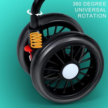 Дитяча коляска для домашніх тварин (собаки, коти), складна туристична коляска, коляска-біговик для котів та собак з підстаканником, регульованим капюшоном та великим кошиком, 1 комплект