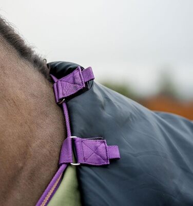 Кінська попона Horseware Amigo Hero Ripstop Plus, легка, 0 г, розмір 66, колір Bramble/Winterberry & Taupe