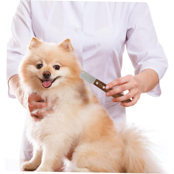 Набір гребінців для грумінгу тварин VANZACK: дерев'яні та металеві гребінці для собак та котів