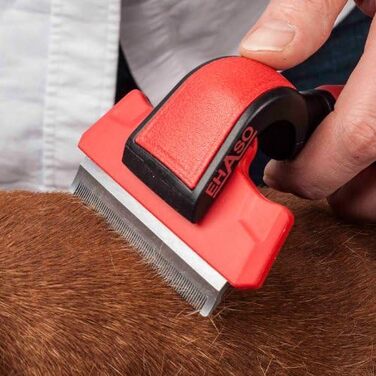 Гребінець для вичісування підшерстка собак та котів EHASO – для довгошерстих та короткошерстих тварин, 76 мм