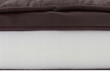 Ортопедичне лежак-матрац для собак Welsti, коричневий, 100 см x 70 см