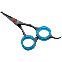 Ножиці для грумінгу собак, ножиці для догляду за шерстю собак з нержавіючої сталі з округлою кінчик, ідеально підходять для догляду за лапами та стрижки шерсті, 4.5 дюйми, прямі