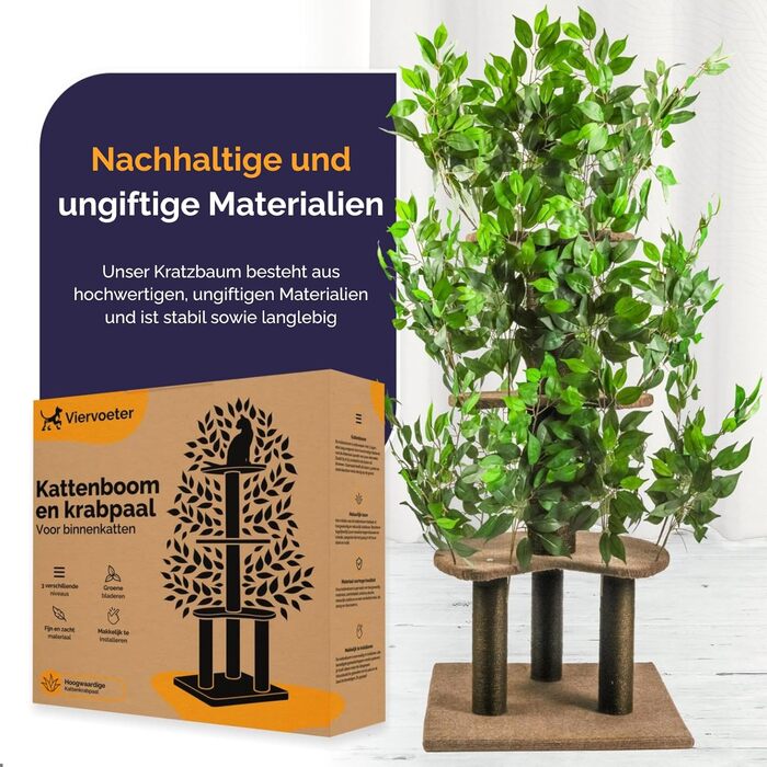 Котячий будиночок-крісло 160 см – стабільний котячий будиночок з змінними подушками – для великих котів – сучасний та декоративний