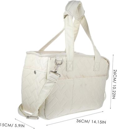 Транспортна сумка для котів та собак INOOMP: міцна, складана, з кишенею, для подорожей