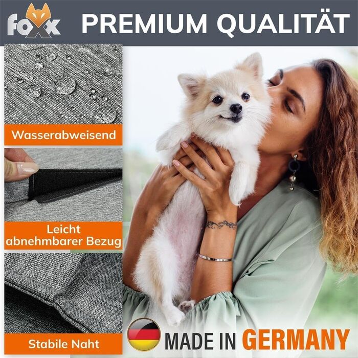 Килимок для собак та котів Foxx, водовідштовхувальний, Outdoor, антрацит, 60x40x6 см