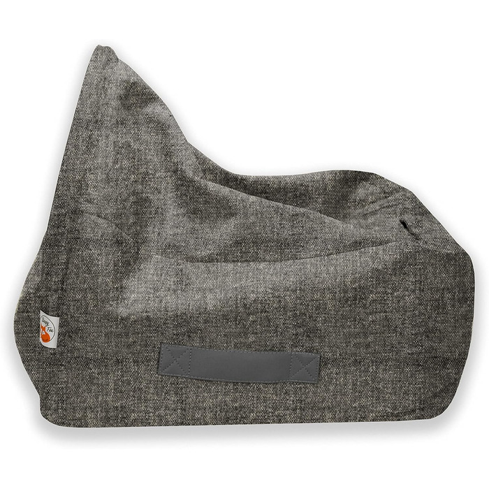 Sleepy Fox® Преміум Печера-ліжко для собак та котів - Нагороджений, запатентований дизайн (Medium: 85w x 75d x 55h cm, Сірий велюр)