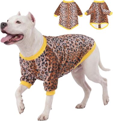 Тепла куртка для собак Мастіф LovinPet, фланель, коричнева, X-Large