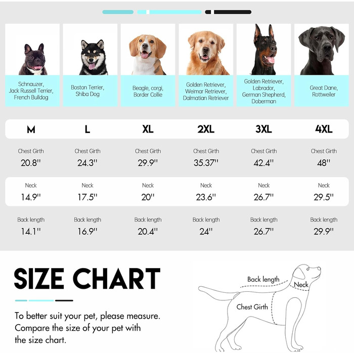 Водонепроникна та вітронепроникна куртка для собак великих порід з інтегрованим шлейкою та флісовою підкладкою, ідеальна для снігу та зими (XXXX-Large, Зелений)