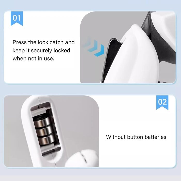 Триммер для собак з LED-підсвічуванням: професійний інструмент для догляду за кігтями