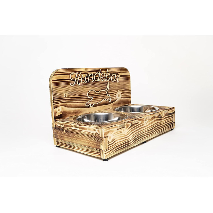 Станція годування для собак з двома мисками по 1.6 л | Станція для корму для собак, підходить для малих та середніх порід