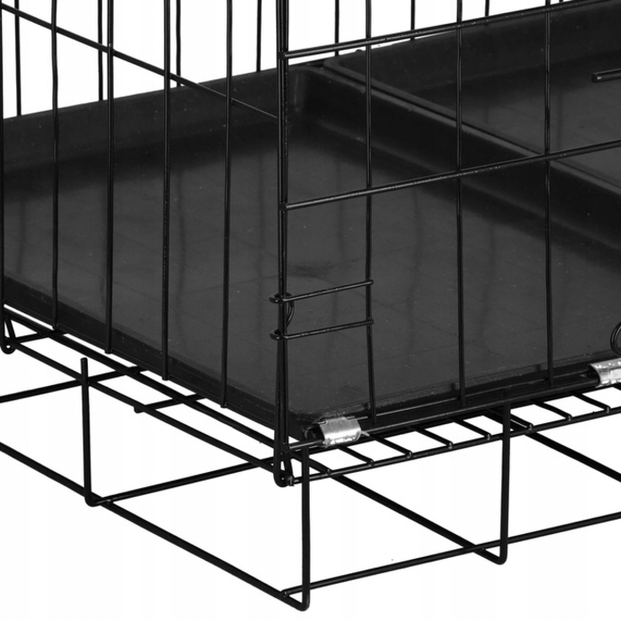 Складана металева клітка-кеннел Artnico для середніх собак, 70x50x60 см