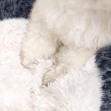 Кругле собаче ліжко NOYAL з капюшоном для маленьких та середніх тварин – плюшеве, м'яке, заспокійливе ліжко-печера для котів та собак (велике 70 см, сірий темно-сірий)