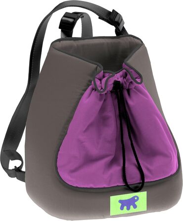 Рюкзак для тварин Ferplast Trip: переноска для кота/собаки, рюкзак-переноска, до 5 кг, 28x18x29 см, фіолетовий