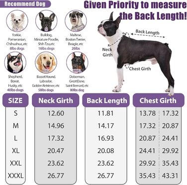 Теплий водонепроникний пуловер для собак DENTRUN з флісовою підкладкою, зимовий одяг для собак середнього розміру, зимова куртка для собак (Камуфляж, білий) XX-Large, фіолетовий