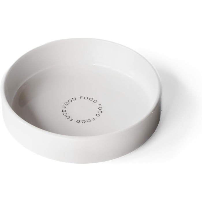 Керамічна годівниця для котів Minty&Marla® Food | Біла, преміум-якість