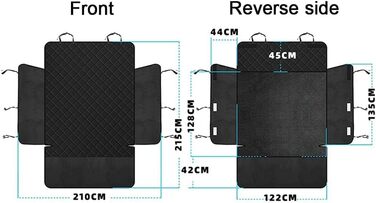 Захист для багажника автомобіля для BMW X1 F48 (2016-2021) – водонепроникний килимок для собак з кишенею та захистом краю багажника
