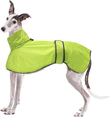 Водонепроникна куртка для собаки Віндхаунд, захист від вітру, зелена M (довжина спини 56-58 см)