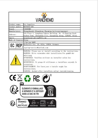 Клітка-вольєр для кроликів та інших дрібних тварин VANCHEMO 145x75x48 см, металева сітка, прозора, без дверей