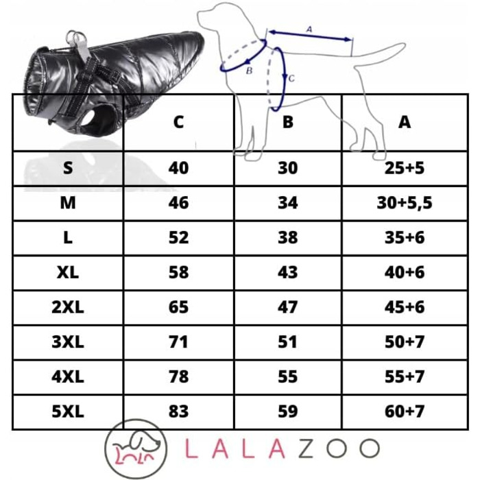 Водонепроникна куртка для собак 2-в-1 зі вбудованим шлейкою – зимова куртка з відбиваючими елементами для собак маленьких, середніх та великих порід – вітронепроникна, зручна та легка у догляді, сіра, розмір S