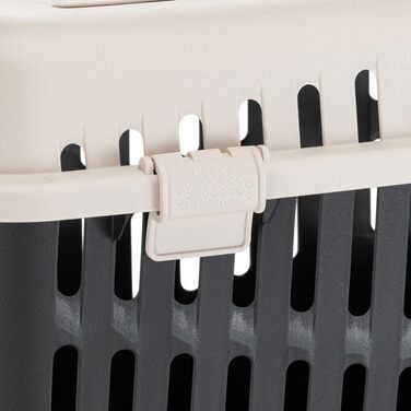 Переноска для котів та собак Ferplast Binny 2, переноска для тварин, для маленьких собак та котів до 8 кг, складаний ручка (48 x 32 x 33 см)