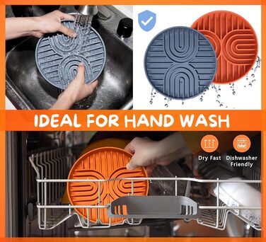 Миски для повільного годування собак та котів, силікон, 2 шт. (Лакс та Шкіряно-сірий), нековзні, для повільного харчування