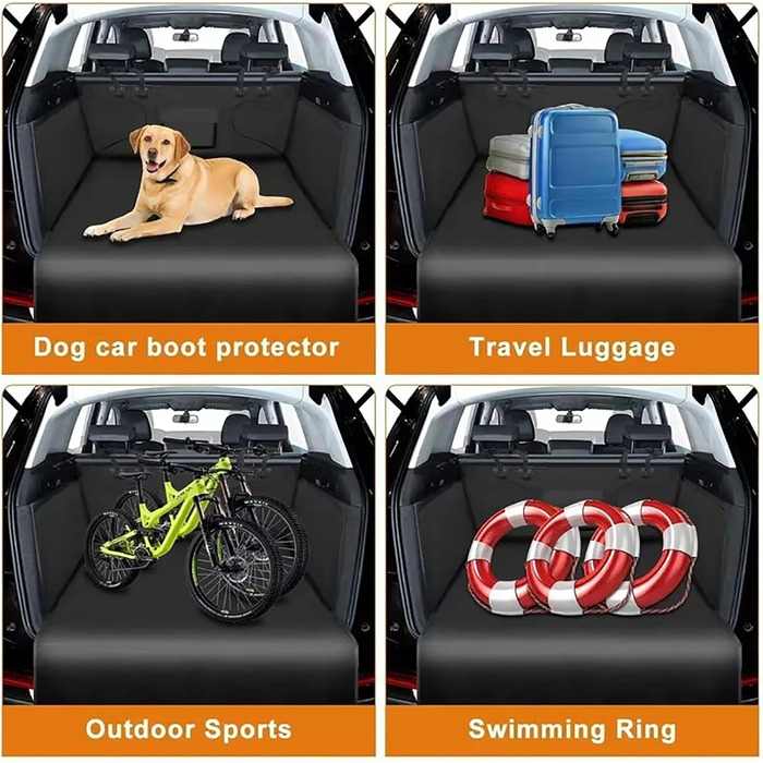 Захист багажника для собак Tesla Model Y 2020-2024, водонепроникний, міцний, легкий у догляді, автокилим для собак