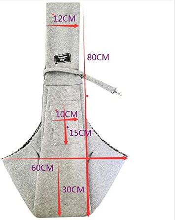 Сумка-переноска для собак та котів CYBERNOVA, 1-7 кг, тепла та вітронепроникна, з кишенею