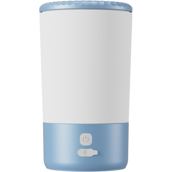 Автоматична мийка лап для собак AOOOWER: для малих, середніх та великих тварин, регулювання швидкості, біле/блакитне порошок