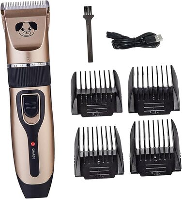 Машинка для стрижки шерсті собак Tierhaarschneidemaschine з керамічним лезом, тиха та потужна, для м'якої стрижки без пошкоджень шкіри