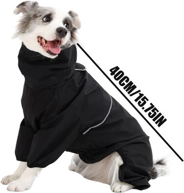 Зимовий теплий комбінезон для собак, водонепроникний, розмір 2XL | Ідеально для прогулянок в снігу та активного відпочинку